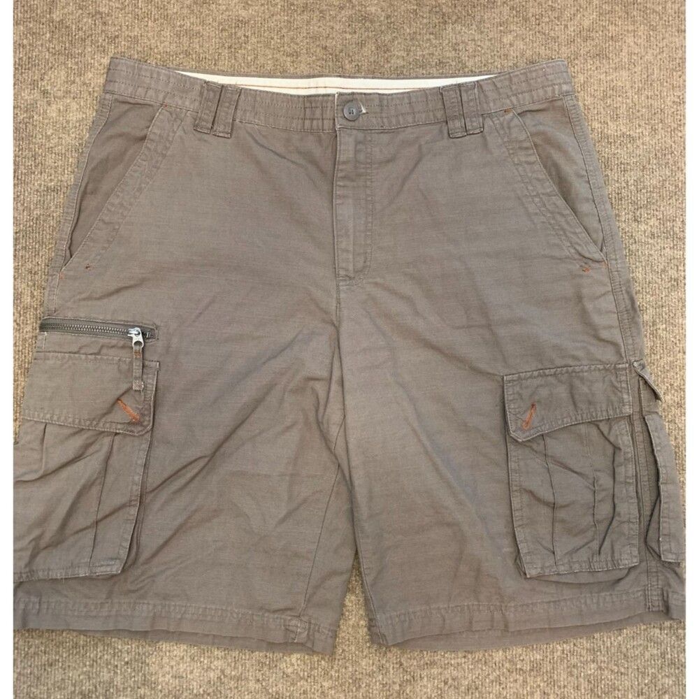 Columbia Shorts Mens 36 Cargo Utility Hike Camp Trail Outdoor Cotton Canvas